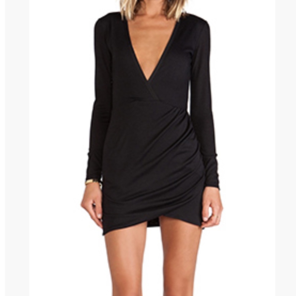 Deep v dress